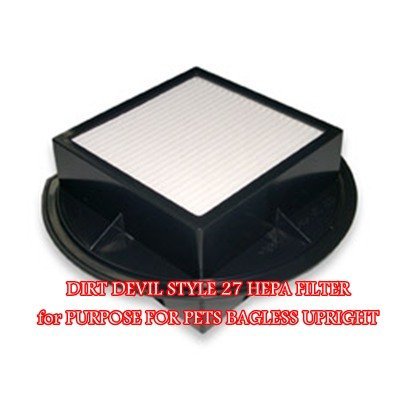 Dirt Devil Purpose For Pets and Vision Cyclonic HEPA Filter F27.