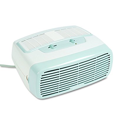 Holmes Small Room 3-Speed HEPA Air Purifier with Optional Ionizer, White