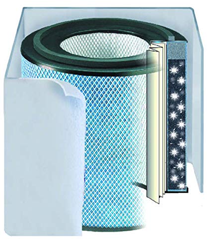 HEALTH MATE Austin Air Healthmate Air Purifier (HM400) Replacement Filter with Pre-Filter, White, Manufactured in USA!