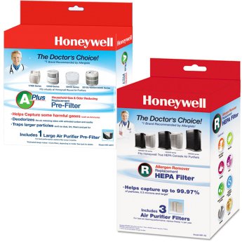 Honeywell HPA300 Air Purifier Filter Pack Value Kit. One HRF-R3 - One HRF-APP1 (1 Pack)