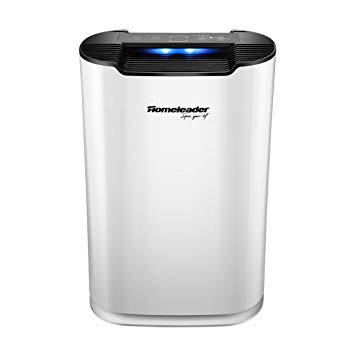 Homeleader Air Purifier with True HEPA Filter, UV-C Sanitizer, Air Cleaner for Large Room, Eliminates Dust,...
