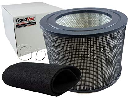 Filter Queen Defender 4000 Bundle Kit- 1 Replacement HEPA Air Filter + 1 Carbon Prefilter Wrap made by GoodVac