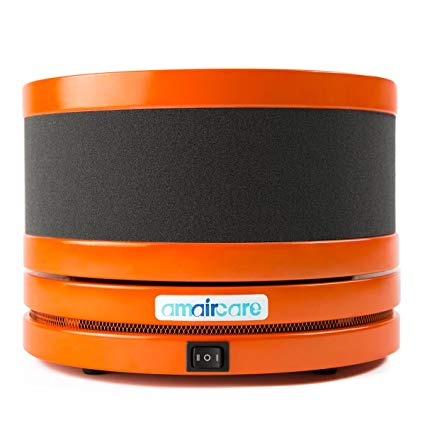 Amaircare Roomaid Mini, True HEPA Air Purifier (Orange)