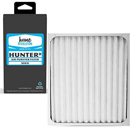 Home Revolution Replacement HEPA Filter, Fits Hunter 30201, 30212, 30213, 30240, 30241, 30251, 30378, 30379, 30380, 30381, 30382, 30383, 30526 and 30527 Air Purifiers and Part 30931