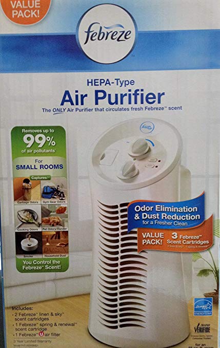 Febrez HEPA-Type Air Purifier The Only Air Purifier That Circulates Fresh Febreze Scent Say Yes To Fresh